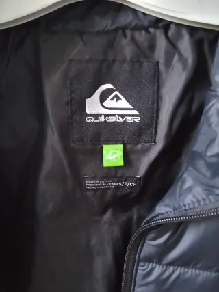 Chaqueta Quiksilver Scaly Hombre Negra
