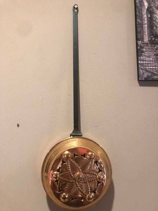 Calentador pequeño de latón