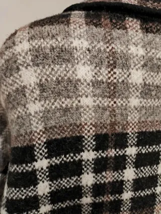 Abrigo Largo Zara Cuadros