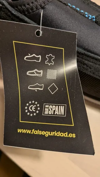 Zapatos de seguridad FAL negros