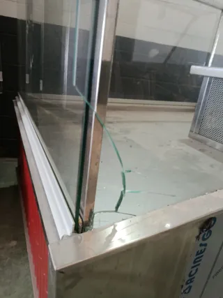 Vitrina refrigerada comercial
