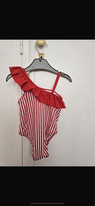 Lote 6 piezas Ropa Baño Niña Minnie Mouse