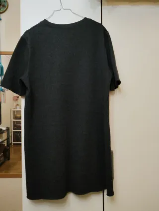 Vestido lana Zara gris talla única