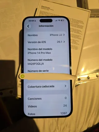 iPhone 14 Pro Max Nero