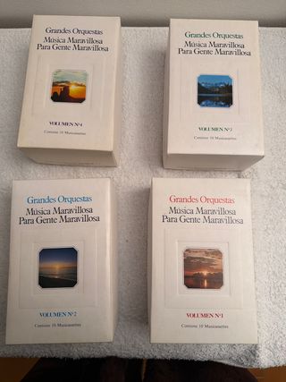 Colección 4 Casetes Grandes Orquestas