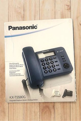 Teléfono Panasonic KX-TS580GC Azul