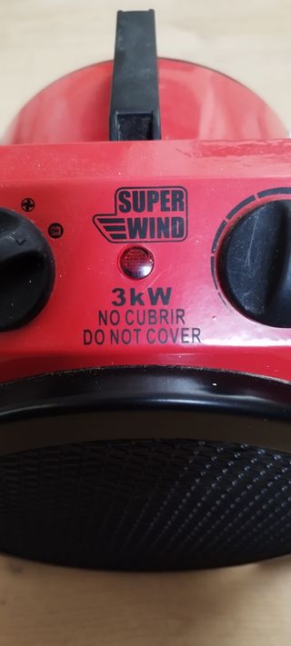 Calentador industrial