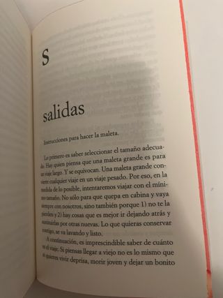 Diccionario de las cosas que no supe explicarte