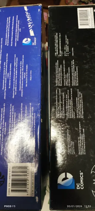 Figuras DC Comics Superman y Batman Colección