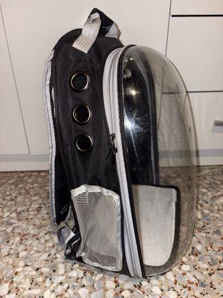 Mochila transportín para mascotas