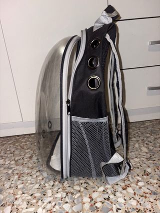 Mochila transportín para mascotas