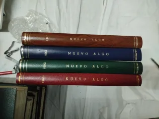 ALGO 45 revistas encuadernadas en cuatro tomos