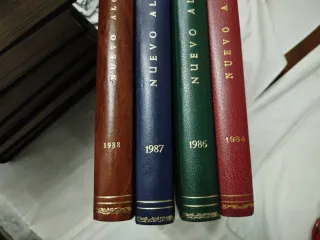 ALGO 45 revistas encuadernadas en cuatro tomos