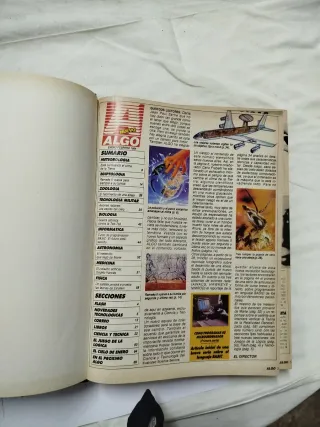 ALGO 45 revistas encuadernadas en cuatro tomos