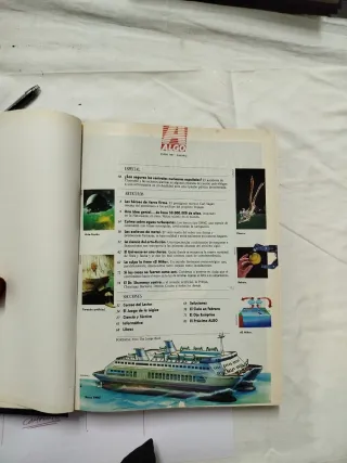 ALGO 45 revistas encuadernadas en cuatro tomos