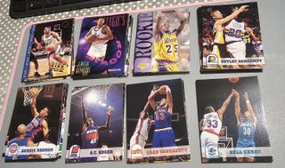 Lote 60 cartas NBA 90s Jugadores Clásicos