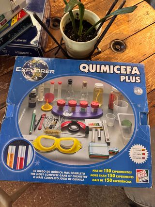 Juego de Química Quimicefa Plus Explorer