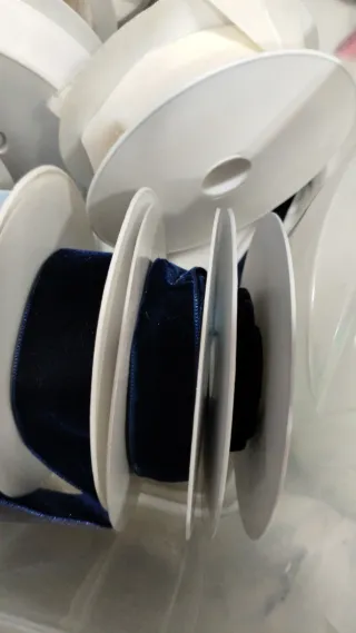 Mercería: Cintas de terciopelo y satén