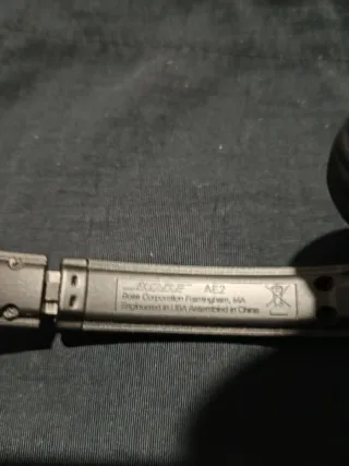 Auriculares Bose Negros y Plateados