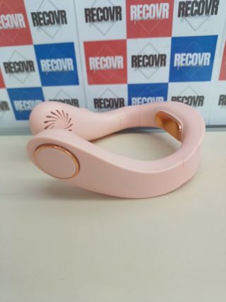 Ventilador cuello portátil 5 vel DDKJ rosa
