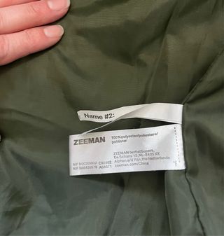 Chaqueta bomber niño verde militar 158/164