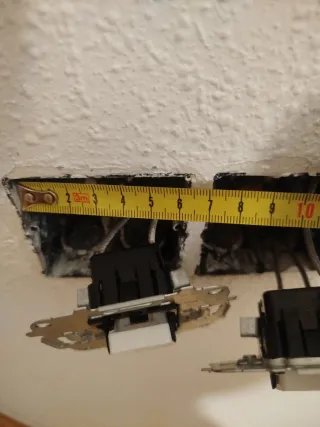 Interruptores, enchufes, tapas y conmutadores