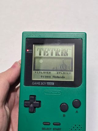 Consola Game Boy Pocket Verde Nintendo original
