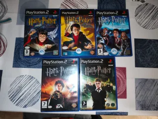Pack Harry Potter PS2 – 5 juegos completos PAL ESP
