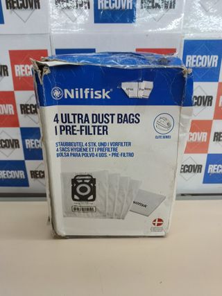 Bolsas Aspiradora Nilfisk 107407940 4uds + Filtro