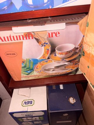 Vajilla Bismark Porcelana 20 Piezas