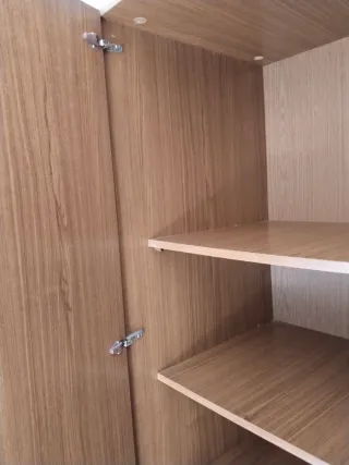 Armario ropero de madera años 80