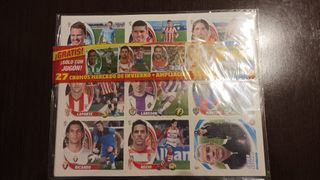 Colección cromos Liga Este 2012-13 sin pegar