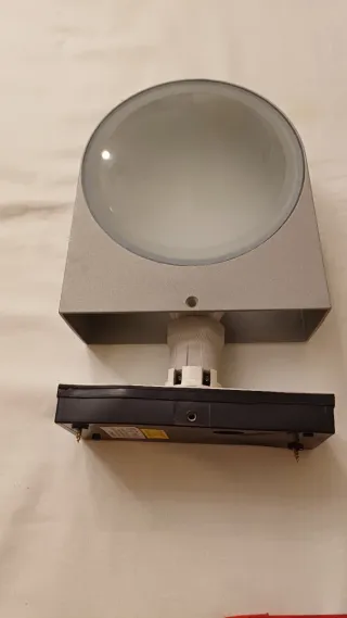 Aplique/foco de pared exterior e interior metal