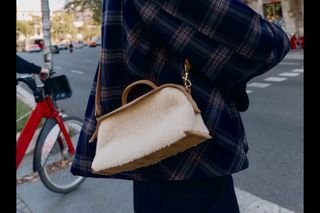 Bolso Zara efecto borreguito nuevo