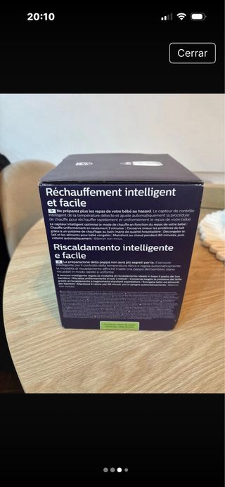 Calienta biberones Philips Avent Premium