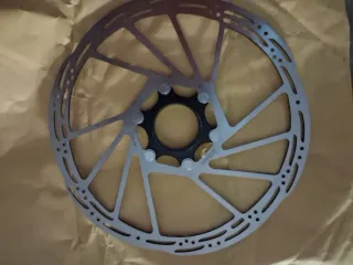 Rueda y horquilla bici 29 disco SRAM