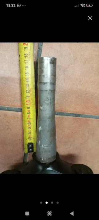 Rueda y horquilla bici 29 disco SRAM