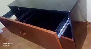 Mueble de oficina archivador doble madera