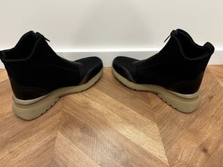 Botín Hispanitas Negro Cremallera