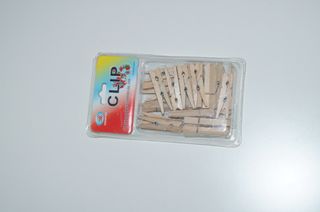 Molas de Madeira Decorativas - Embalagem