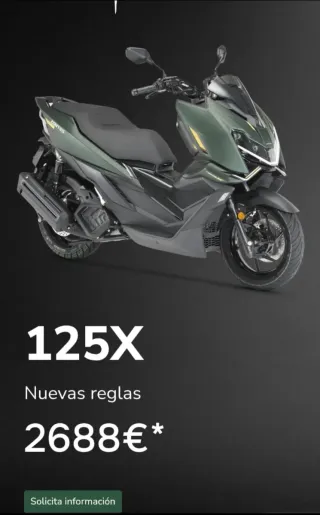 NUEVA Zontes 125X - ¡Reserva la tuya!