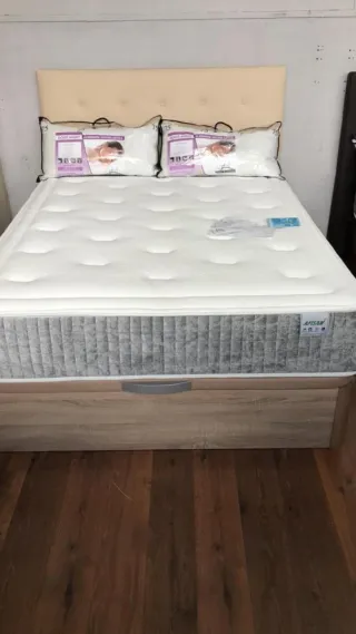 Canapé abatible con colchón