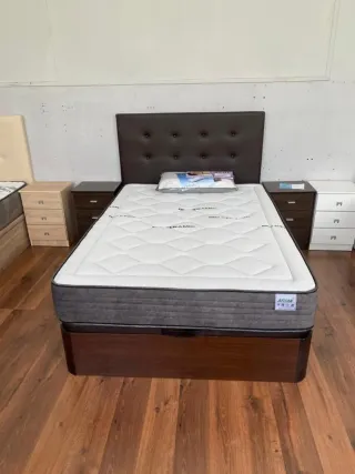 Canapé abatible con colchón