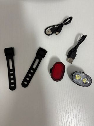 Bicicleta Roja + Accesorios