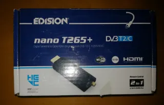 Receptor TDT Edision nano T265+ HDMI