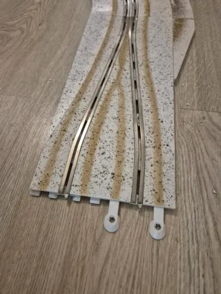 Scalextric Curva Chicane Efecto Nieve