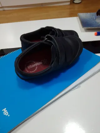 Zapatos escolares niño negros talla 30