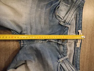 Jeans skinny push-up blu chiaro