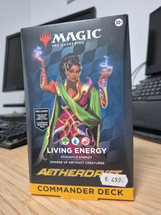 Magic The Gathering Commander Deck Living Energy