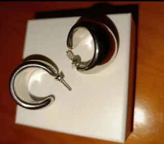 Pendientes Aro Diseño Creciente